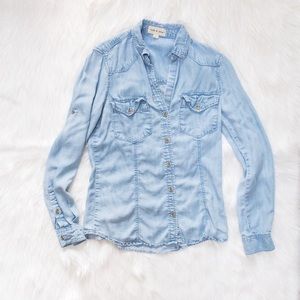 Cloth & Stone Chambray Shirt XS